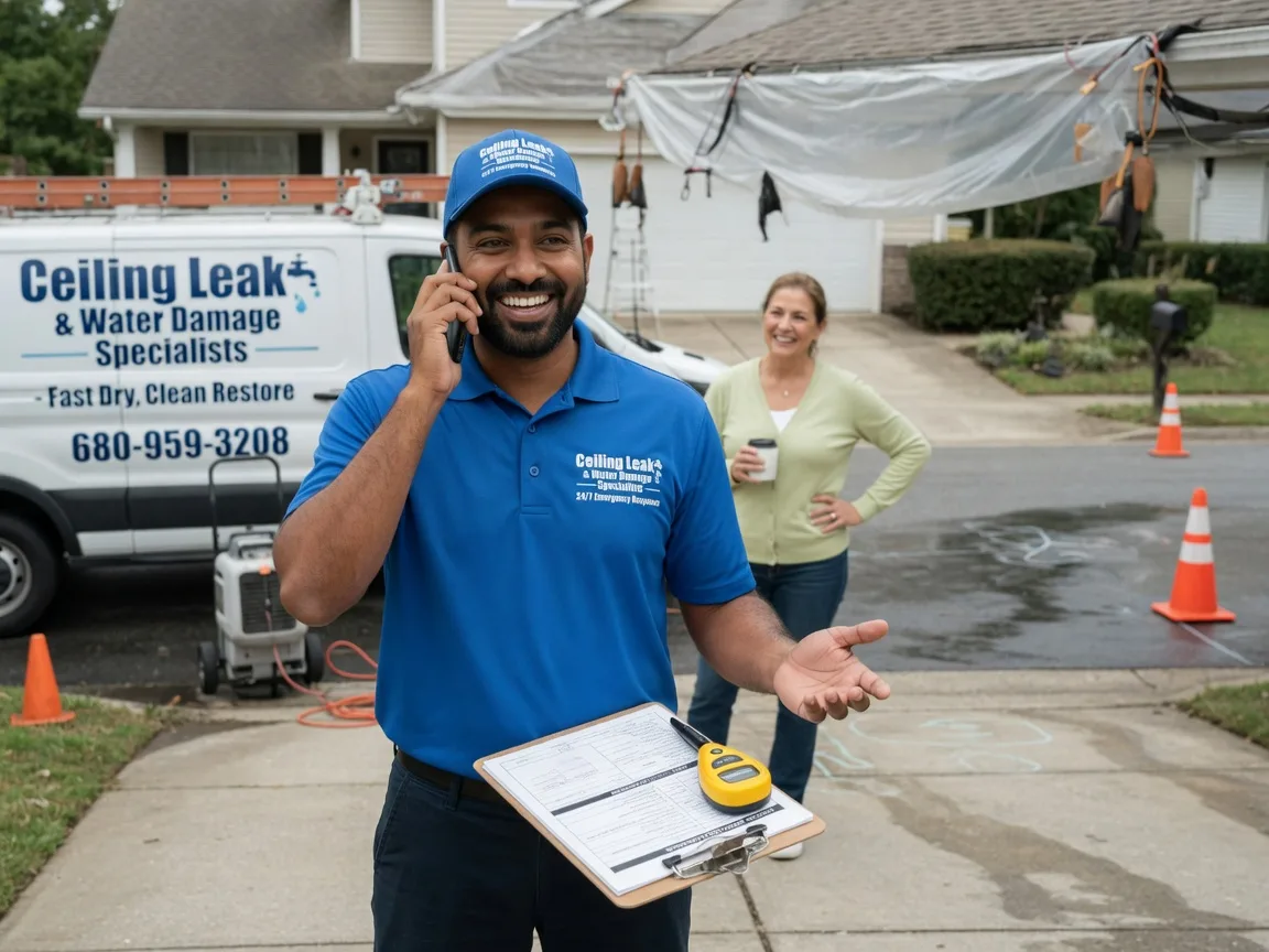 Ceiling Leak Cleanup West Augusta, VA FAQs